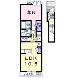 フェイバー　Ｊ．Ｏ－IIの物件間取画像